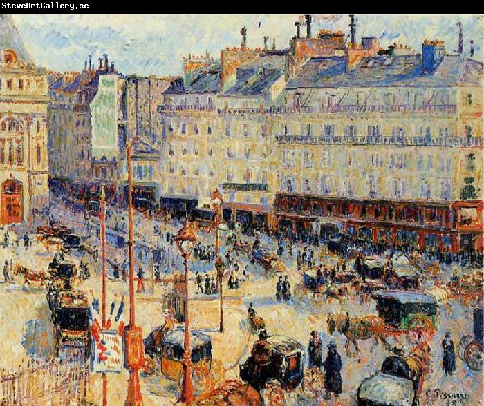 Camille Pissarro Place du Havre, Paris
